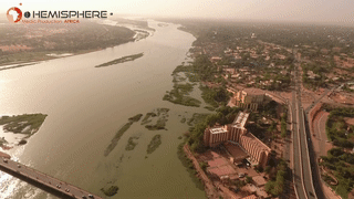 Drone over Niamey